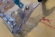 Nasenlinie mit mehr Luft über der Nase